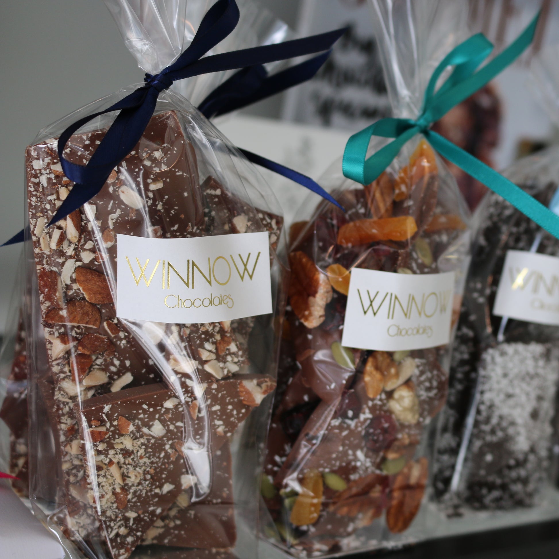 Salted Roasted Almond Brittle Bag - Milk chocolate image 1