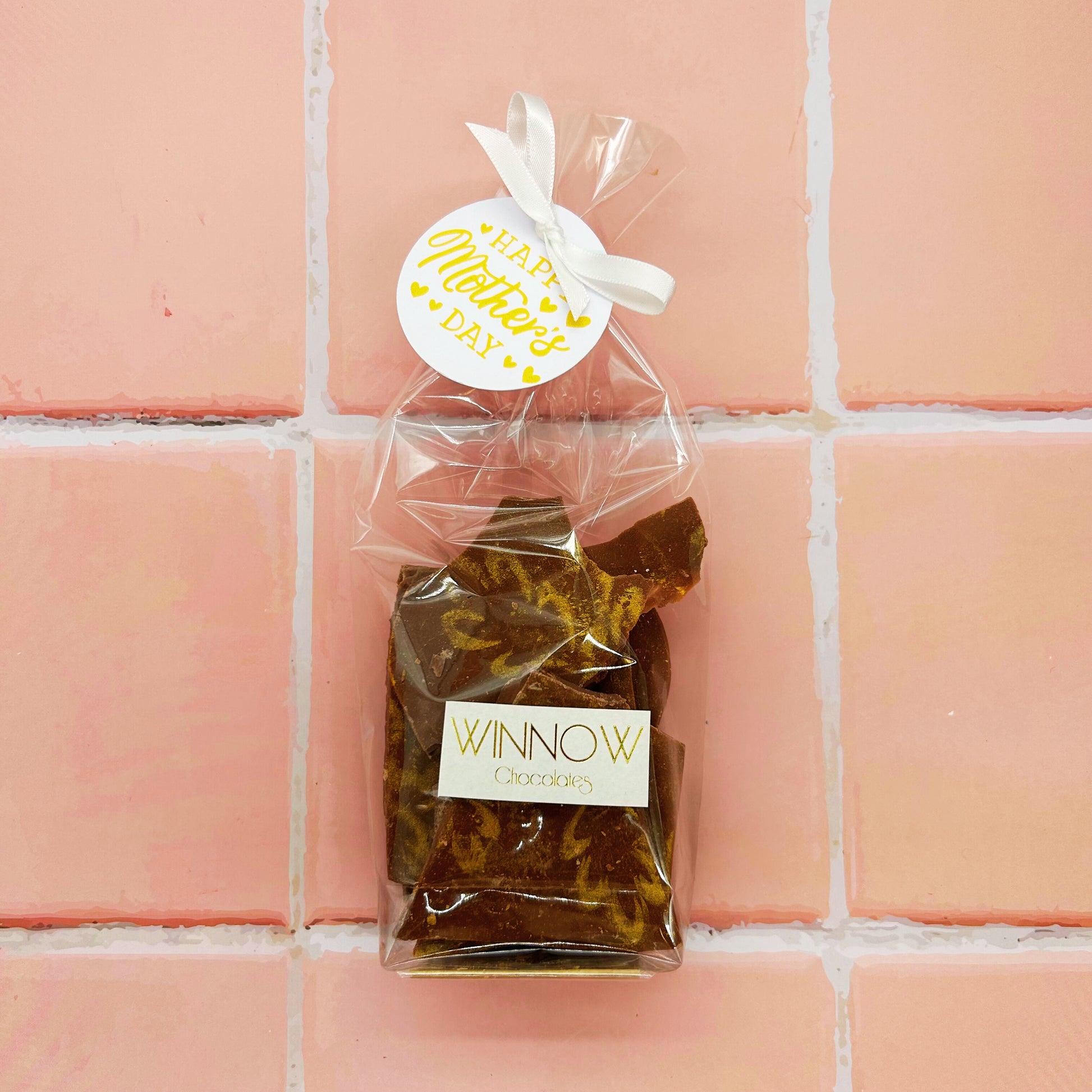 Golden Honeycomb Brittle - Organic Milk Chocolate image 1