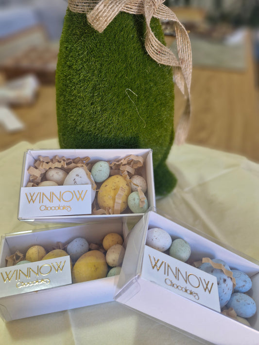 Box of Speckled eggs- small