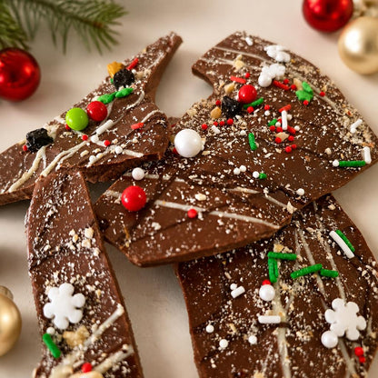 Marbled Xmas Brittle