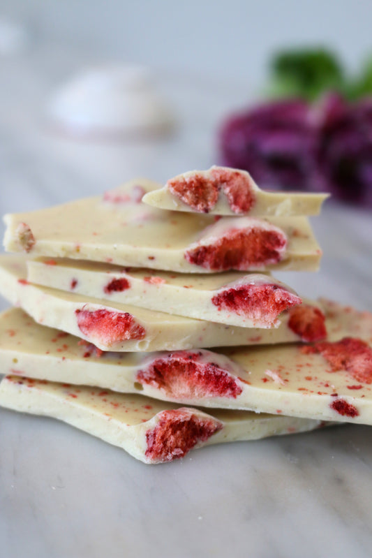 Strawberry & White Pepper Brittle Box image 0