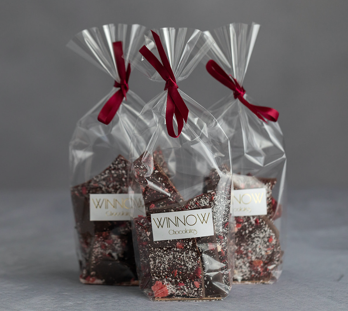 Dark Raspberry, Strawberry & Coconut Brittle Bag image 0